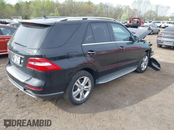 2015 Mercedes-Benz M 350 with VIN 4JGDA5HB0FA506525, listed as a IAAI auction lot 42109116 with 152,737 mi miles and . Bid and sale history available at DreamBid. Image 4.