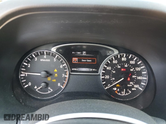 2019 Nissan Pathfinder S with VIN 5N1DR2MM3KC640734, listed as a Copart auction lot 60788125 with 60,768 mi miles and Salvage title. Bid and sale history available at DreamBid. Image 9.