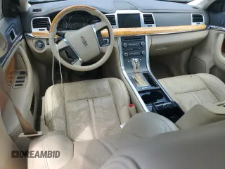 2010 Lincoln MKS with VIN 1LNHL9DR5AG615350, listed as a Copart auction lot 53048495 with 217,863 mi miles and Salvage Title. Bid and sale history available at DreamBid. Image 8.