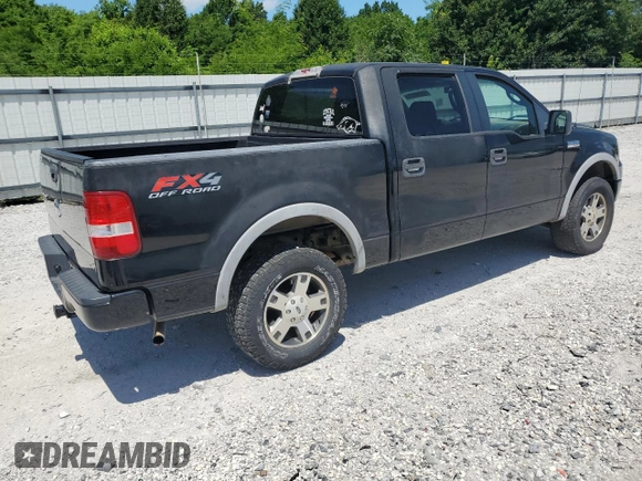 2005 Ford F-150 XLT with VIN 1FTPW145X5KE50601, listed as a Copart auction lot 62099075 with 1,960,760 mi miles and Salvage title. Bid and sale history available at DreamBid. Image 3.