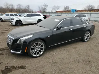2018 Cadillac CT6 Sport AWD with VIN 1G6KP5R69JU132065, listed as a Copart auction lot 44691275 with 51,264 mi miles and Salvage title. Bid and sale history available at DreamBid. Image 1.