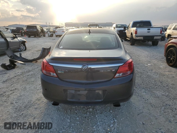 2011 Buick Regal CXL Turbo TO7 with VIN W04G15GV0B1127879, listed as a Copart auction lot 78176644 with Not Provided miles and Salvage Title. Bid and sale history available at carsss.com. Image 6.