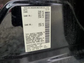 2019 Nissan LEAF SV with VIN 1N4AZ1CP0KC321651, listed as a Copart auction lot 49862805 with 46,771 mi miles and Salvage title. Bid and sale history available at DreamBid. Image 12.