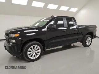 2021 Chevrolet Silverado 1500 Custom with VIN 1GCRWBEK6MZ181604, listed as a Copart auction lot 52999485 with 69,867 mi miles and Clean Title. Bid and sale history available at DreamBid. Image 1.