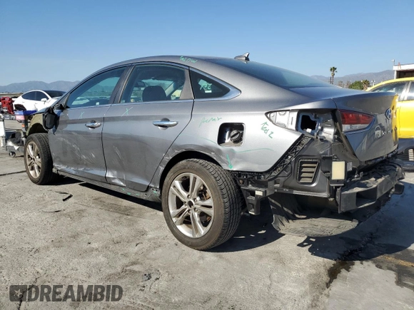 2019 Hyundai Sonata SEL with VIN 5NPE34AF3KH747671, listed as a Copart auction lot 50092005 with 62,999 mi miles and Salvage Title. Bid and sale history available at DreamBid. Image 2.