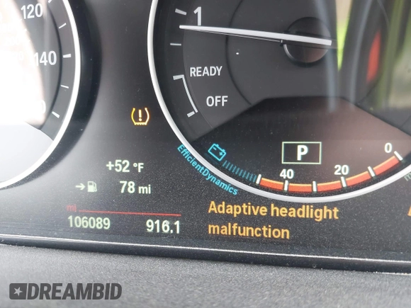 2015 BMW 3 Series 335i xDrive with VIN WBA3B9G58FNR94113, listed as a IAAI auction lot 41782667 with 106,089 mi miles and . Bid and sale history available at carsss.com. Image 15.