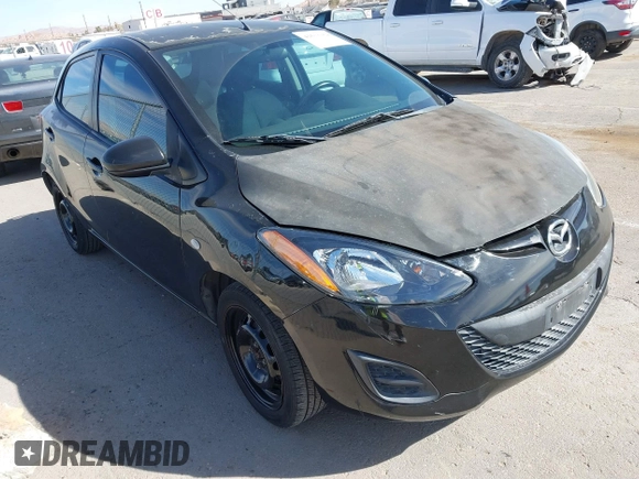 2013 Mazda 2 Sport with VIN JM1DE1KY8D0164937, listed as a IAAI auction lot 41633364 with 134,984 mi miles and . Bid and sale history available at carsss.com. Image 1.