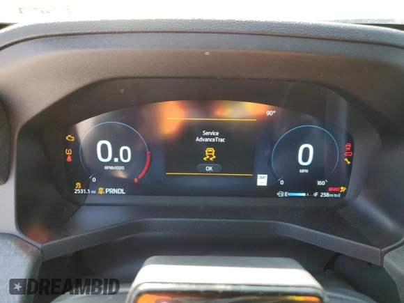 2025 Ford Explorer with VIN 1FMUK8HH6SGA04225, listed as a Copart auction lot 51096905 with 2,531 mi miles and Salvage title. Bid and sale history available at DreamBid. Image 9.