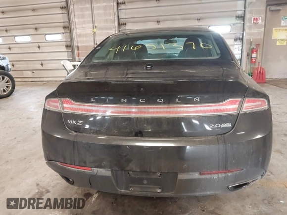 2013 Lincoln MKZ with VIN 3LN6L2J98DR803778, listed as a IAAI auction lot 41651370 with 190,840 mi miles. Bid and sale history available at carsss.com. Image 16.