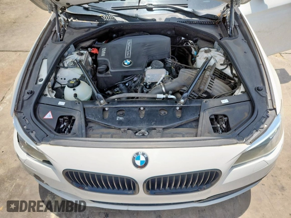 2016 BMW 5 Series 528i with VIN WBA5A5C59GD528109, listed as a Copart auction lot 61691405 with 107,837 mi miles and Salvage title. Bid and sale history available at DreamBid. Image 11.