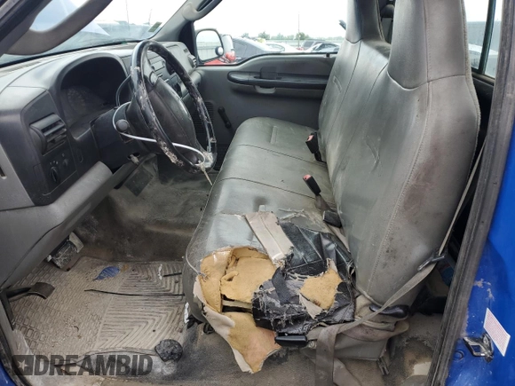 2006 Ford Super Duty F-250 XL with VIN 1FTNF205X6EA14897, listed as a Copart auction lot 64223424 with 0 mi miles and Salvage Title. Bid and sale history available at carsss.com. Image 7.