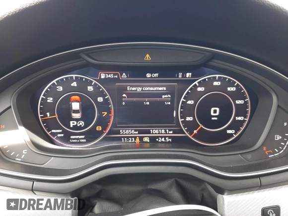 2018 Audi A4 Premium Plus z VIN WAUENAF41JA079176, wystawiony jako Copart lot #51166615 z przebiegiem 55 856 mil mil oraz Szkoda całkowita • Salvage title. Historia ofert i sprzedaży dostępna na DreamBid. Obrazek 9.