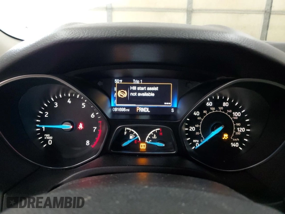 2015 Ford Focus SE z VIN 1FADP3F20FL241951, wystawiony jako Copart lot #89021775 z przebiegiem 91 698 mil mil oraz Szkoda całkowita • Salvage title. Historia ofert i sprzedaży dostępna na DreamBid. Obrazek 9.