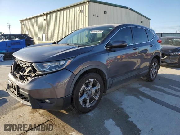 2017 Honda CR-V EX-L with VIN 2HKRW1H83HH500187, listed as a Copart auction lot 46850925 with 164,160 mi miles and Clean Title. Bid and sale history available at DreamBid. Image 1.