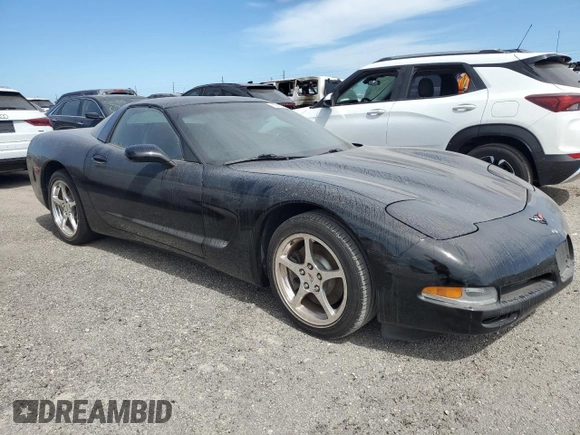 2004 Chevrolet Corvette with VIN 1G1YY22G445133850, listed as a Copart auction lot 75816524 with 0 mi miles and Non Repairable. Bid and sale history available at carsss.com. Image 4.