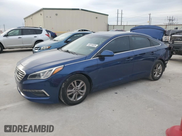 2015 Hyundai Sonata SE z VIN 5NPE24AF7FH227434, wystawiony jako Copart lot #48319325 z przebiegiem 178 925 mil mil oraz Szkoda całkowita • Salvage title. Historia ofert i sprzedaży dostępna na DreamBid. Obrazek 1.