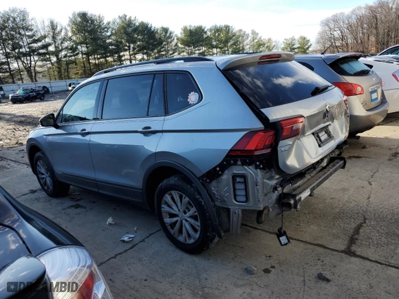 2019 Volkswagen Tiguan S with VIN 3VV0B7AX6KM194310, listed as a Copart auction lot 85725874 with 54,895 mi miles and Salvage Title. Bid and sale history available at carsss.com. Image 2.