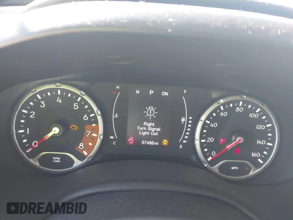 2020 Jeep Renegade Latitude with VIN ZACNJABB9LPL42260, listed as a IAAI auction lot 41732375 with 57,485 mi miles and . Bid and sale history available at DreamBid. Image 7.