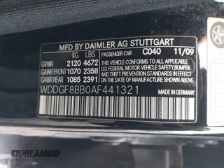 2010 Mercedes-Benz C 300 Sport z VIN WDDGF8BB0AF441321, wystawiony jako IAAI lot #42021660 z przebiegiem 143 888 mil mil oraz . Historia ofert i sprzedaży dostępna na DreamBid. Obrazek 9.