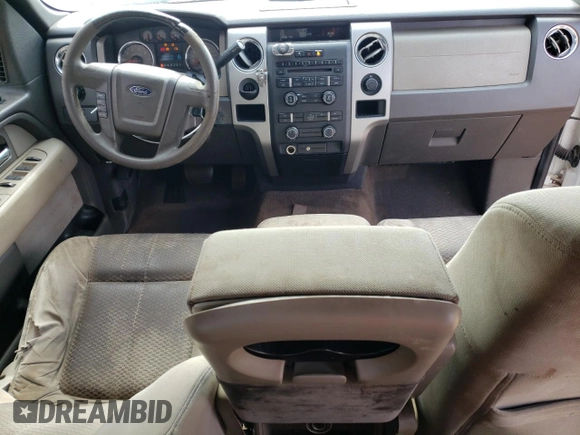 2009 Ford F-150 STX with VIN 1FTRX12829KB97914, listed as a Copart auction lot 56244425 with 264,622 mi miles and Salvage title. Bid and sale history available at DreamBid. Image 8.