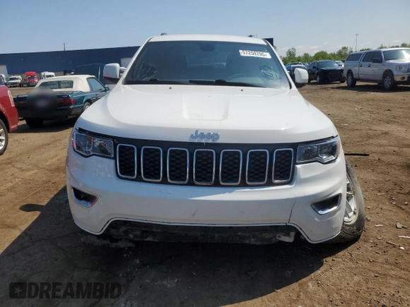 2020 Jeep Grand Cherokee Laredo E z VIN 1C4RJFAGXLC327107, wystawiony jako Copart lot #57259795 z przebiegiem 27 217 mil mil oraz Szkoda całkowita • Salvage title. Historia ofert i sprzedaży dostępna na DreamBid. Obrazek 5.