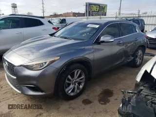 2017 Infiniti QX30 Sport with VIN SJKCH5CP3HA017499, listed as a Copart auction lot 46955954 with 100,772 mi miles. Bid and sale history available at carsss.com. Image 1.