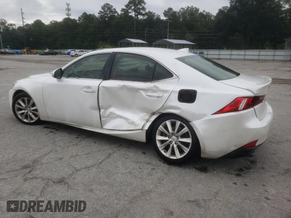 2016 Lexus IS 200t with VIN JTHBA1D29G5011632, listed as a Copart auction lot 74346454 with 104,791 mi miles and Salvage Title. Bid and sale history available at DreamBid. Image 2.
