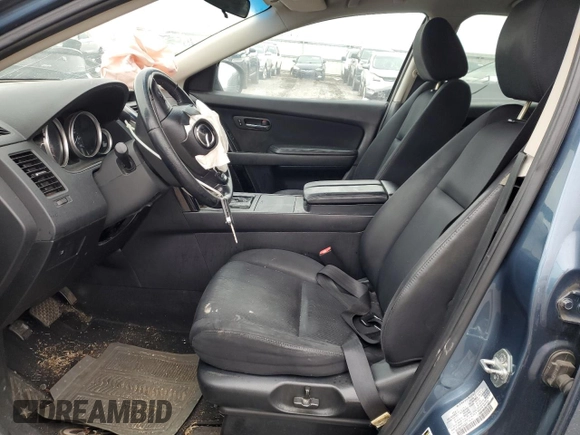 2014 Mazda CX-9 Sport with VIN JM3TB2BA7E0434407, listed as a Copart auction lot 45029515 with 117,200 mi miles and Salvage title. Bid and sale history available at DreamBid. Image 7.