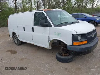 2004 Chevrolet Express Cargo with VIN 1GCFG15XX41232932, listed as a IAAI auction lot 42070026 with 193,850 mi miles and . Bid and sale history available at DreamBid. Image 1.