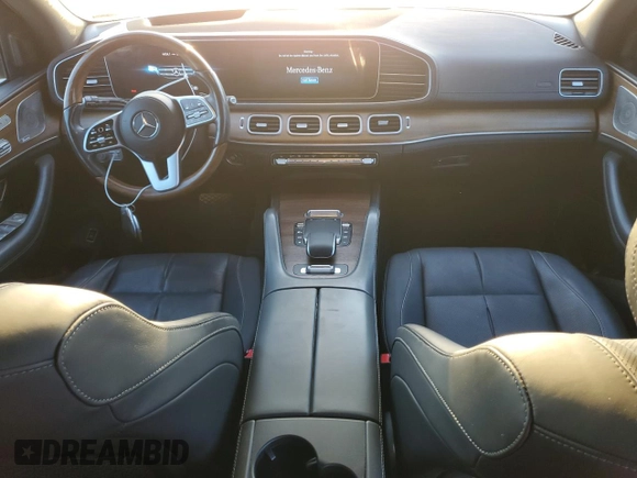2021 Mercedes-Benz GLS 450 with VIN 4JGFF5KE3MA382289, listed as a Copart auction lot 73892044 with 52,262 mi miles and Salvage Title. Bid and sale history available at DreamBid. Image 8.