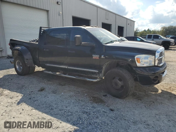 2008 Dodge 3500 Laramie z VIN 3D3MX49A98G105344, wystawiony jako Copart lot #74003044 z przebiegiem 183 844 mil mil oraz Szkoda całkowita • Salvage title. Historia ofert i sprzedaży dostępna na DreamBid. Obrazek 4.