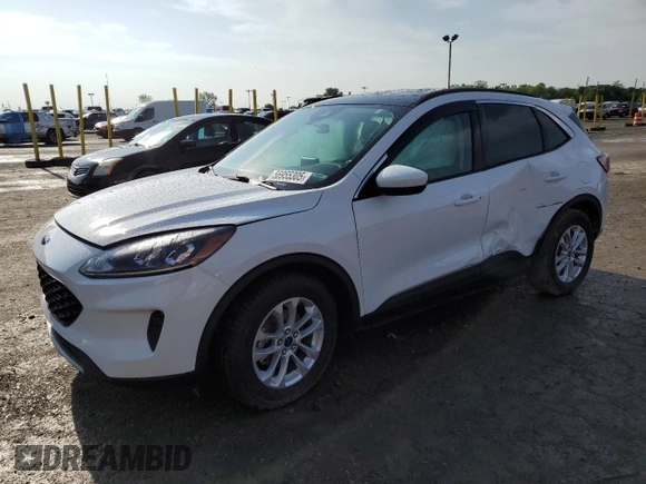 2021 Ford Escape SE Hybrid with VIN 1FMCU0BZ2MUB04089, listed as a Copart auction lot 56955305 with 45,088 mi miles and Salvage title. Bid and sale history available at DreamBid. Image 1.