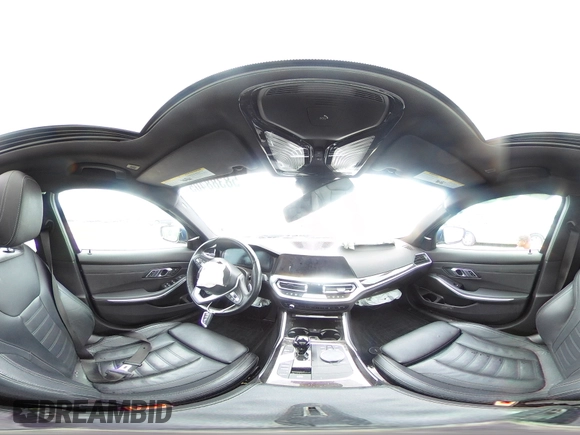 2020 BMW 3 Series 330i xDrive with VIN 3MW5R7J08L8B14922, listed as a Copart auction lot 58388405 with Not provided miles and Salvage title. Bid and sale history available at DreamBid. Image 14.