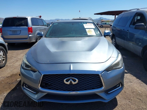 2018 Infiniti Q60 Sport with VIN JN1EV7EK5JM343104, listed as a IAAI auction lot 42492429 with 80,164 mi miles and . Bid and sale history available at DreamBid. Image 6.