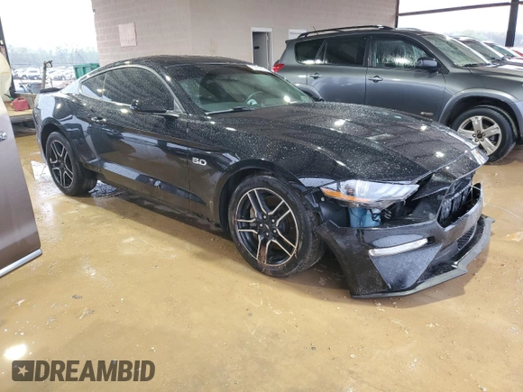 2019 Ford Mustang GT z VIN 1FA6P8CF9K5146803, wystawiony jako Copart lot #50884755 z przebiegiem 79 441 mil mil oraz Szkoda całkowita • Salvage title. Historia ofert i sprzedaży dostępna na DreamBid. Obrazek 4.
