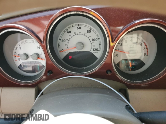 2008 Chrysler PT Cruiser z VIN 3A8FY48B78T128694, wystawiony jako Copart lot #48361015 z przebiegiem 121 544 mil mil oraz Szkoda całkowita • Salvage title. Historia ofert i sprzedaży dostępna na DreamBid. Obrazek 9.