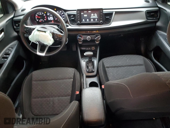 2020 Kia Rio S with VIN 3KPA24AD6LE294023, listed as a Copart auction lot 88007915 with 82,689 mi miles and Salvage Title. Bid and sale history available at carsss.com. Image 8.