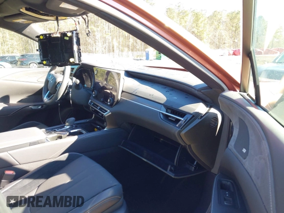 2024 Lexus RX 500h F Sport Performance with VIN 2T2BCMEA2RC013713, listed as a IAAI auction lot 41619341 with 18,517 mi miles and . Bid and sale history available at DreamBid. Image 5.