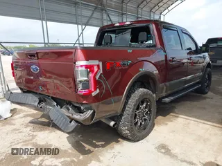 2015 Ford F-150 XLT with VIN 1FTEW1EG9FKE15735, listed as a IAAI auction lot 42102887 with 182,194 mi miles and . Bid and sale history available at DreamBid. Image 4.