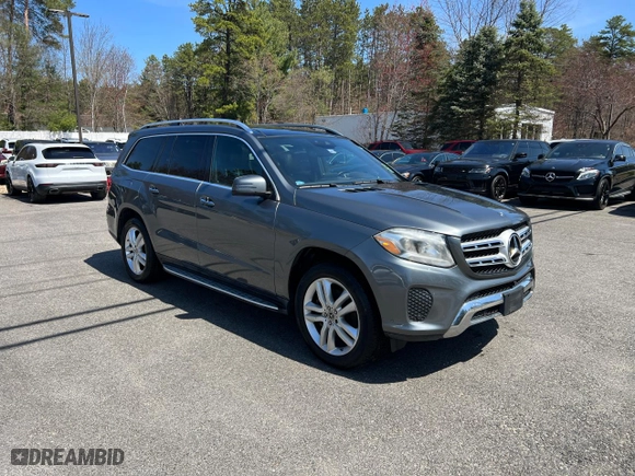 2017 Mercedes-Benz GLS with VIN 4JGDF6EE1HA953972, listed as a Copart auction lot 54620925 with 160,033 mi miles and Clean Title. Bid and sale history available at carsss.com. Image 1.