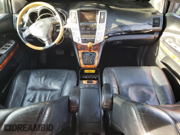 2006 Lexus RX 330 with VIN 2T2HA31U26C096680, listed as a Copart auction lot 57435695 with 228,457 mi miles and Salvage title. Bid and sale history available at DreamBid. Image 8.