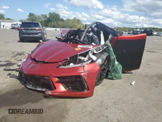 2021 Chevrolet Corvette 3LT with VIN 1G1YC2D45M5101703, listed as a Copart auction lot 71655094 with 0 mi miles and Salvage Title. Bid and sale history available at carsss.com. Image 5.
