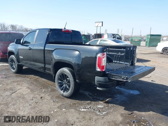 2021 GMC Canyon 2WD Elevation with VIN 1GTH5CEN4M1293315, listed as a IAAI auction lot 41754009 with 42,971 mi miles. Bid and sale history available at carsss.com. Image 3.