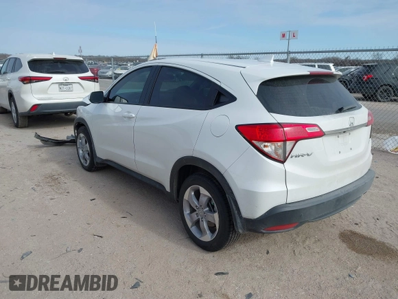 2021 Honda HR-V LX with VIN 3CZRU5H36MM706538, listed as a IAAI auction lot 41374857 with 62,488 mi miles. Bid and sale history available at carsss.com. Image 3.