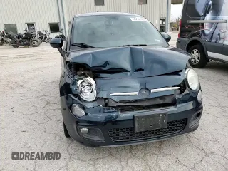 2013 FIAT 500 Sport with VIN 3C3CFFBRXDT544786, listed as a Copart auction lot 50121905 with 109,455 mi miles and Salvage Title. Bid and sale history available at carsss.com. Image 10.