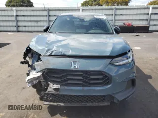 2023 Honda HR-V Sport with VIN 3CZRZ1H53PM718730, listed as a Copart auction lot 46165075 with 39,410 mi miles and Salvage Title. Bid and sale history available at carsss.com. Image 5.