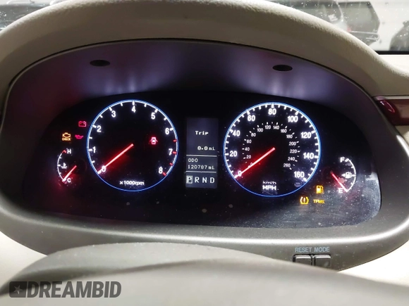 2008 Hyundai Azera Limited с VIN KMHFC46F98A298196, выставлен на аукционе IAAI как лот 42336695 с пробегом 120 787 миль миль и . История ставок и продаж доступна на DreamBid. Изображение 7.