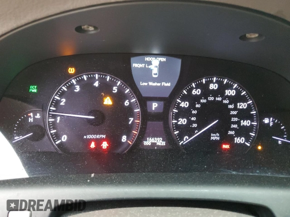 2010 Lexus LS 460 z VIN JTHBL5EFXA5096717, wystawiony jako Copart lot #52701975 z przebiegiem 166 392 mil mil oraz Szkoda całkowita • Salvage title. Historia ofert i sprzedaży dostępna na DreamBid. Obrazek 9.
