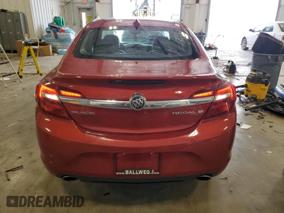 2015 Buick Regal Premium I with VIN 2G4GN5EX2F9107516, listed as a Copart auction lot 53291485 with 48,969 mi miles and Clean Title. Bid and sale history available at carsss.com. Image 6.