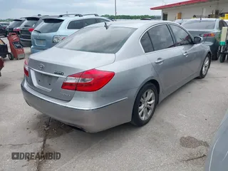 2013 Hyundai Genesis 3.8L with VIN KMHGC4DD1DU245412, listed as a IAAI auction lot 42133286 with 184,151 mi miles and . Bid and sale history available at DreamBid. Image 4.